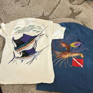 2 Guy Harvey t-shirts
